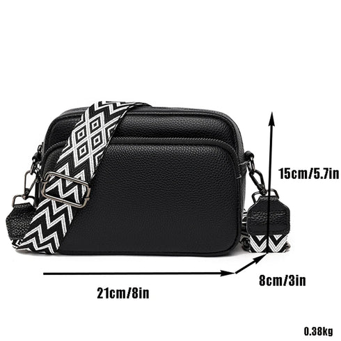 100% Genuine Leather Crossbody Bag for Women-Luxury Designer Handbag